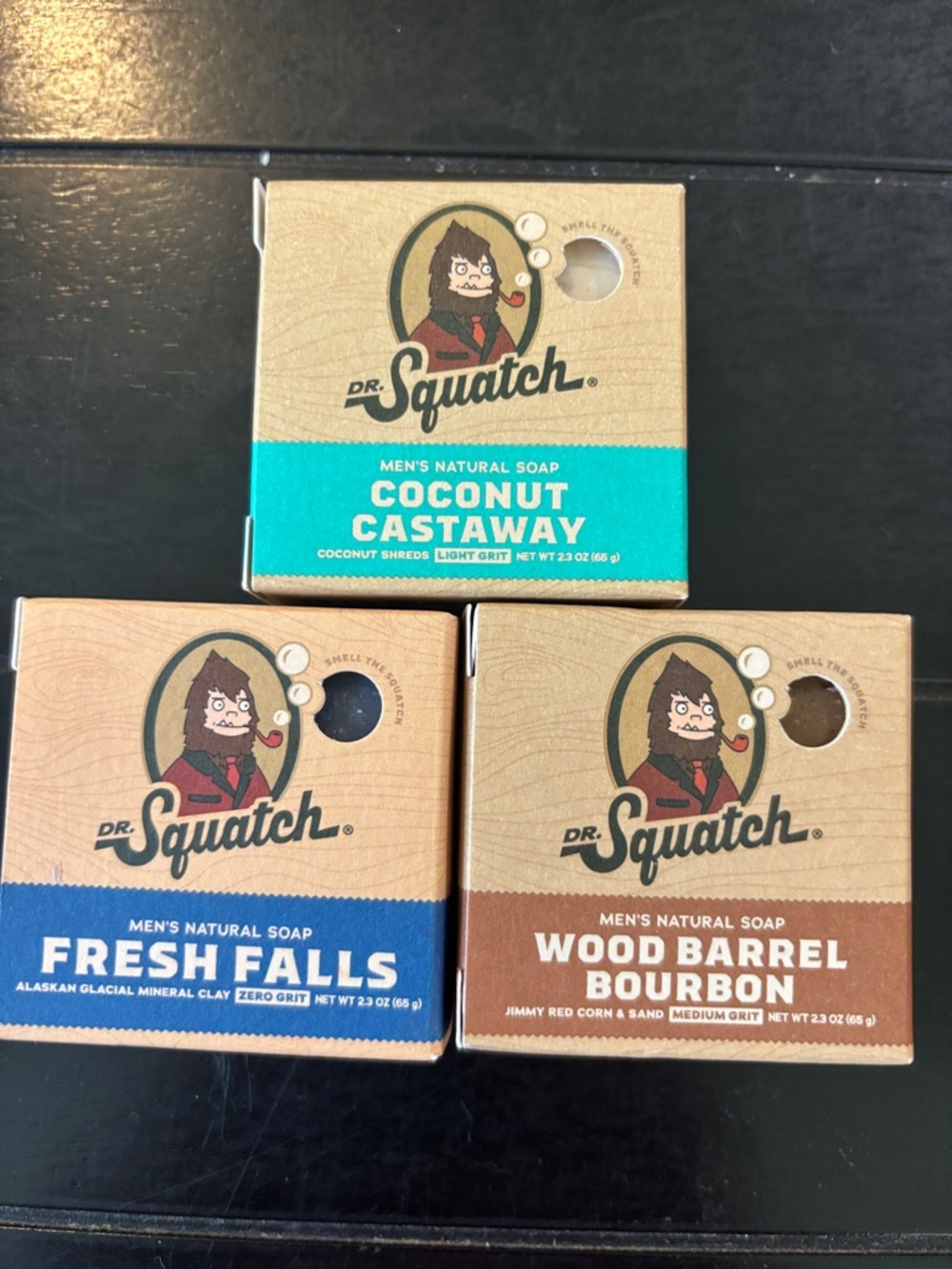 3 Pack Dr. Squatch Bar Soap